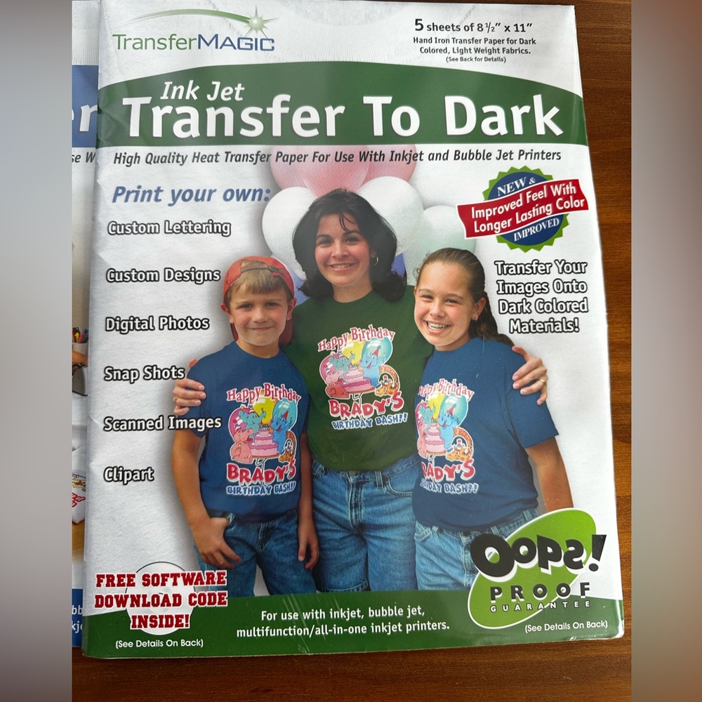 T-Shirt Transfer Paper - Picture 3 of 5